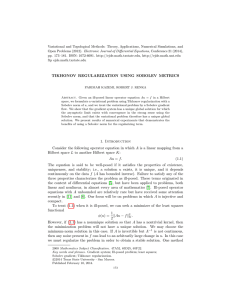 Variational and Topological Methods: Theory, Applications, Numerical Simulations, and