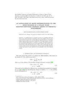 2014 Madrid Conference on Applied Mathematics in honor of Alfonso... Electronic Journal of Differential Equations, Conference 22 (2015), pp. 31–45.