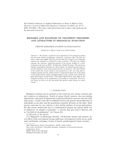 2014 Madrid Conference on Applied Mathematics in honor of Alfonso... Electronic Journal of Differential Equations, Conference 22 (2015), pp. 63–77.