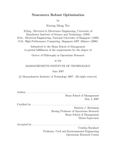 Nonconvex Robust Optimization Kwong Meng Teo