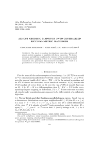 Acta Mathematica Academiae Paedagogicae Ny´ıregyh´ aziensis (2010), 221–230 26
