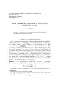 Acta Mathematica Academiae Paedagogicae Ny´ıregyh´ aziensis (2010), 231–245 26