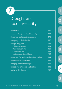 7 Drought and food insecurity 1