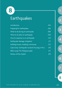 8 Earthquakes 1 2