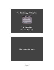 Representations The Semiology of Graphics  2