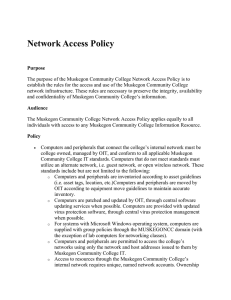 Network Access Policy