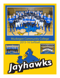 Muskegon Community College 2015-16 Softball Photo Not