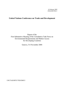 United Nations Conference on Trade and Development