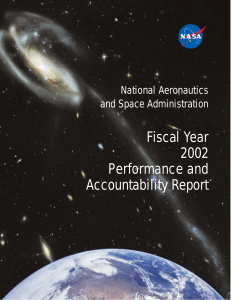 Fiscal Year 2002 Performance and Accountability Report