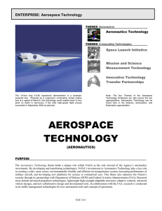 ENTERPRISE: Aerospace Technology