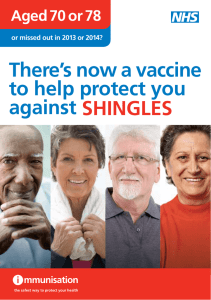 There’s now a vaccine to help protect you against shingles