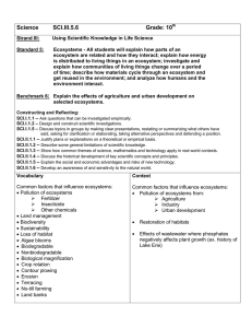 Science         SCI.III.5.6 ...