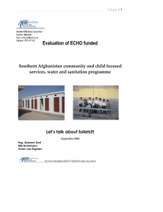 Evaluation of ECHO funded