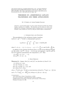 15th Annual Conference of Applied Mathematics, Univ. of Central Oklahoma,