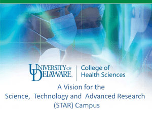 A Vision for the Science,  Technology and  Advanced Research