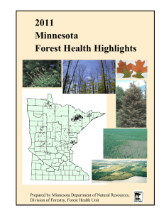 2011 Minnesota Forest Health Highlights