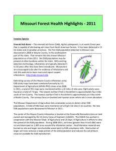 Missouri Forest Health Highlights - 2011