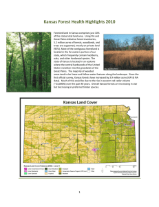 Kansas Forest Health Highlights 2010