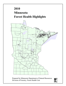 2010 Minnesota Forest Health Highlights