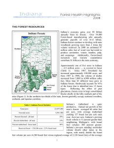 THE FOREST RESOURCES annually from its forests.  Over 54,000