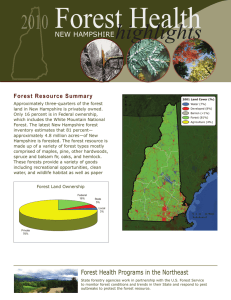 Forest Health highlights 2010 NEW HAMPSHIRE