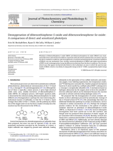 Journal of Photochemistry and Photobiology A: Chemistry S