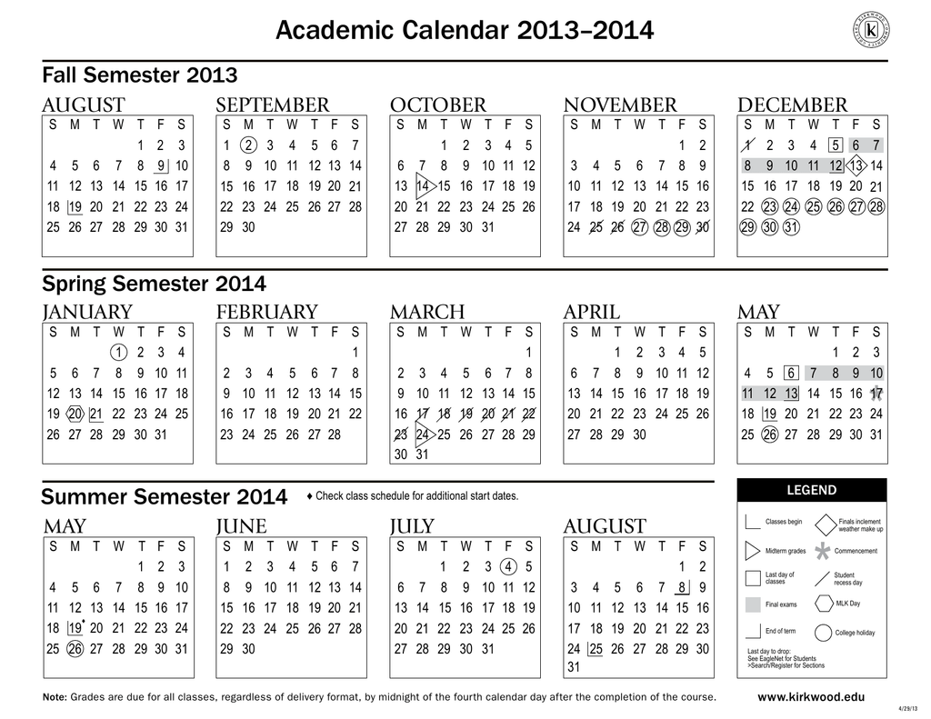 Fsu Academic Calendar 2022 Fall Academic Calendar 2013–2014 Fall Semester 2013