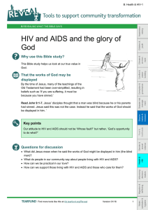B: Health &amp; HIV-1