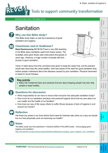 B: Water, sanitation &amp; hygiene-2