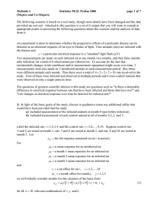 Methods 2  Statistics Ph.D. Prelim 2008 page 1 of 7