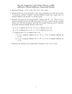 Stat 543 Assignment 3 (due Friday February 4, 2005)