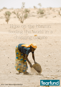 Hope on he horizon: feeding he world in a changing climate