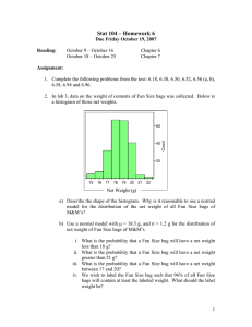 Stat 104 – Homework 6