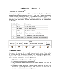 Statistics 104 - Laboratory 6