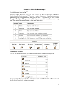 Statistics 104 - Laboratory 6