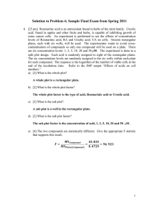 Solution to Problem 4; Sample Final Exam from Spring 2011