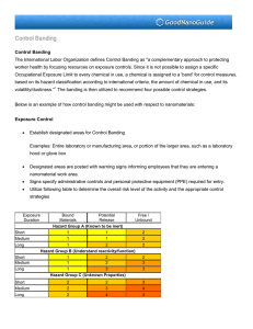 Control Banding