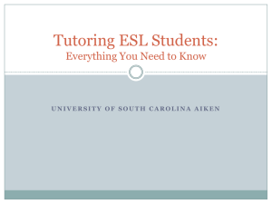 Tutoring ESL Students: Everything You Need to Know