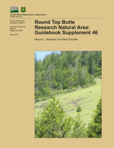 Round Top Butte Research Natural Area: Guidebook Supplement 46
