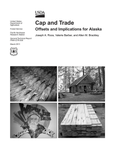 Cap and Trade Offsets and Implications for Alaska
