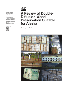 A Review of Double- Diffusion Wood Preservation Suitable