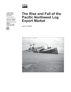 The Rise and Fall of the Pacific Northwest Log Export Market