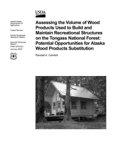 Assessing the Volume of Wood Products Used to Build and