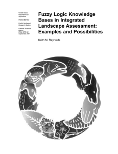 Fuzzy Logic Knowledge Bases in Integrated Landscape Assessment: Examples and Possibilities