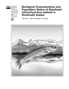 Biological Characteristics and Population Status of Steelhead ( Oncorhynchus mykiss) in