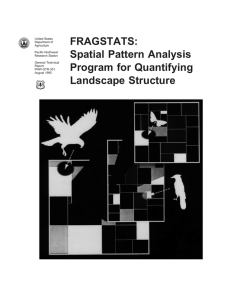 FRAGSTATS: Spatial Pattern Analysis Program for Quantifying