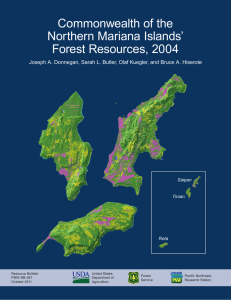 Commonwealth of the Northern Mariana Islands’ Forest Resources, 2004