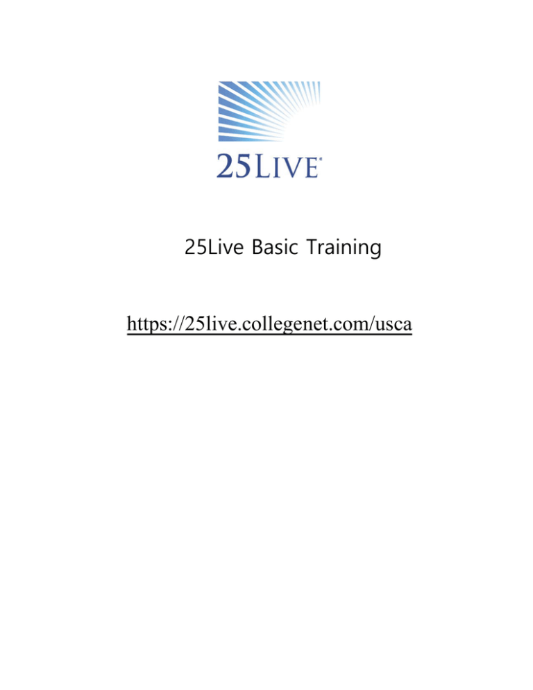 25Live Basic Training