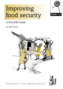 Improving food security Discussion A PILLARS Guide