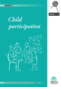 Child participation ROOTS resources